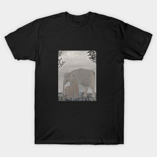 elephant by moonlight T-Shirt